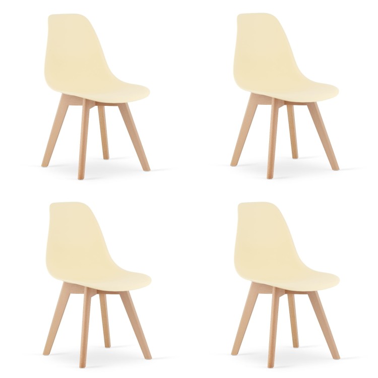 Krzesło Modo - kremowe x 4