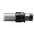 Wąż Lectriflex fi 35mm z rączką fi 32mm i złączką ścienną półksiężycową 7,5m