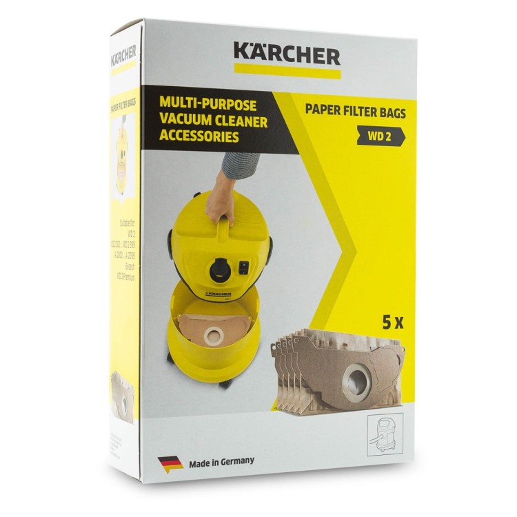 Karcher WD 2 MV 2 oryginalne worki do odkurzacza