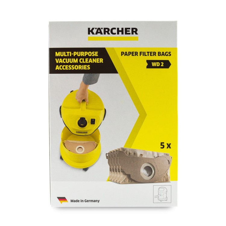 Karcher WD 2 MV 2 oryginalne worki do odkurzacza
