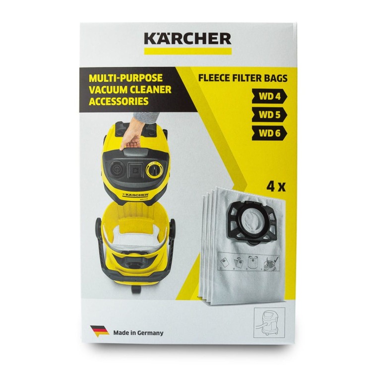 Karcher WD4 WD5 WD6 oryginalne worki do odkurzacza