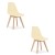 Krzesło Modo - kremowe x 2