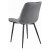 Szare krzesło tapicerowane do jadalni BERA metalowe nogi wygodne krzesło aranżacja kuchni i jadalni 4ektech (1).jpg