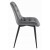 Szare krzesło tapicerowane do jadalni BERA metalowe nogi wygodne krzesło aranżacja kuchni i jadalni 4ektech (4).jpg
