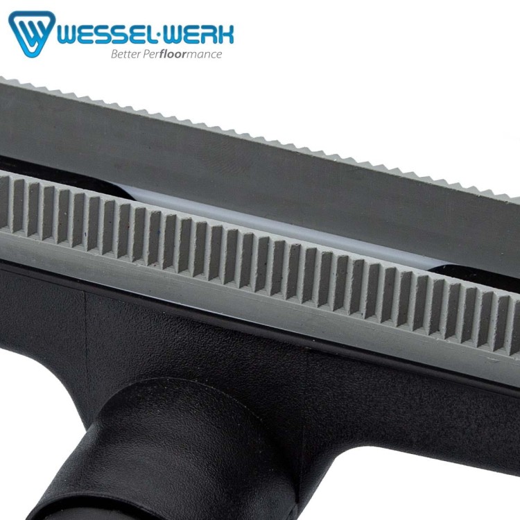 Szczotka podłogowa z gumowymi listwami fi 32mm Wessel Werk D300