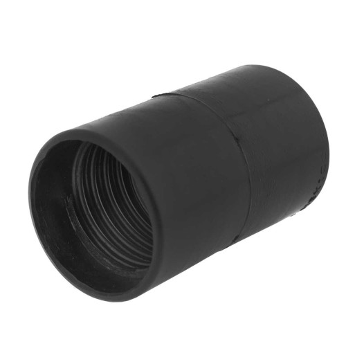 Złączka łącząca dwa węże o średnicy wewnętrznej 32mm czarna