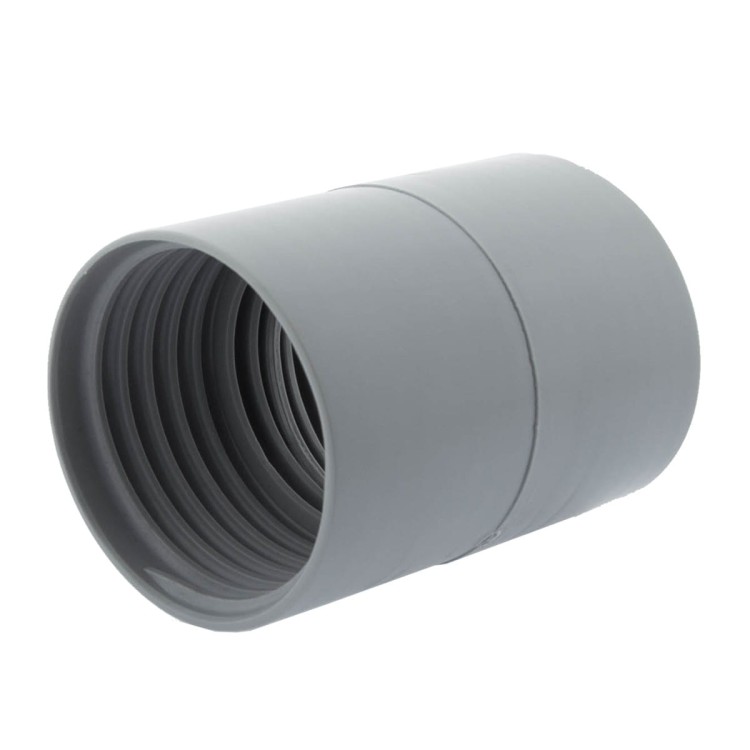 Łącznik dwóch węży o średnicy 32mm szary