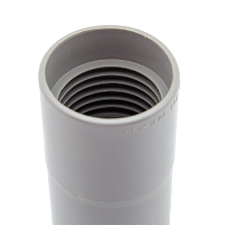 Złączka do węża fi 38mm średnicy wewnętrznej 44mm szara