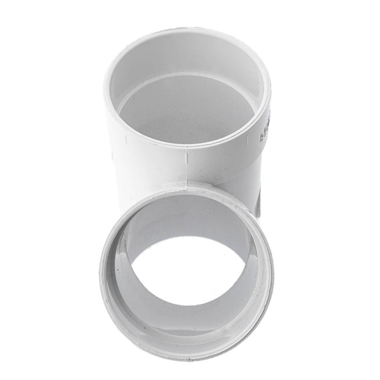 Trójnik 45 stopni biały SV8072