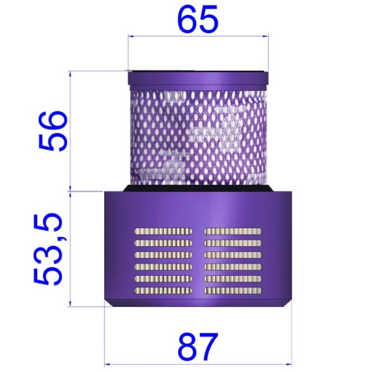 Filtr zmywalny do odkurzacza Dyson V10 969082-01