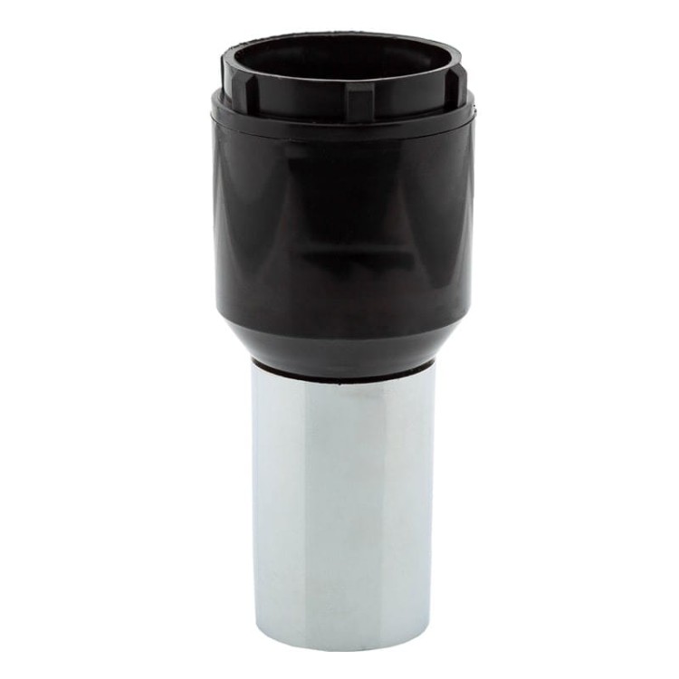 Złączka stożkowa obrotowa 38mm zewnętrznie do węża 35mm odkurzacza centralnego