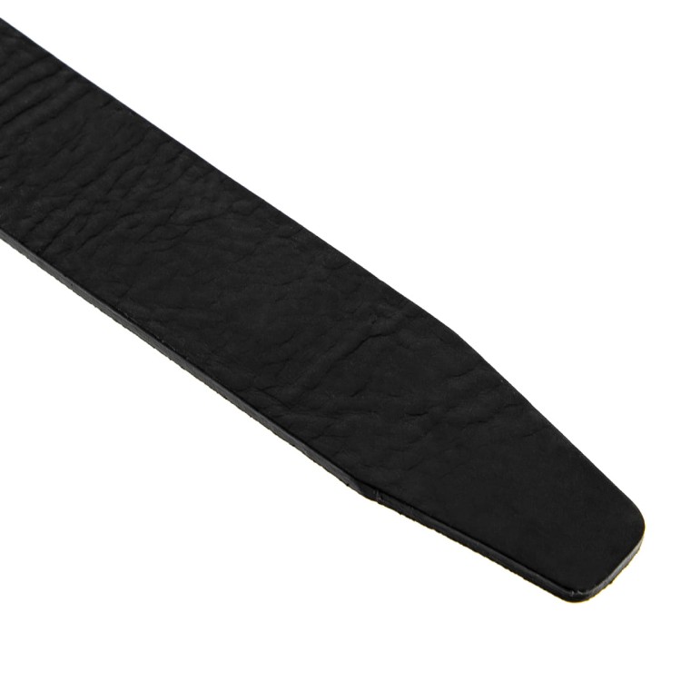 Skórzany pasek męski klamra automat 134cm