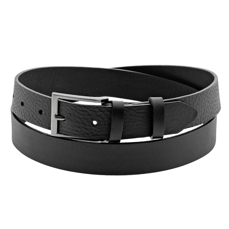 Skórzany pasek męski 124cm