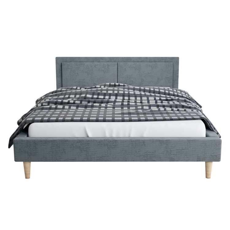 Łóżko tapicerowane Comfort Line Pro Szare