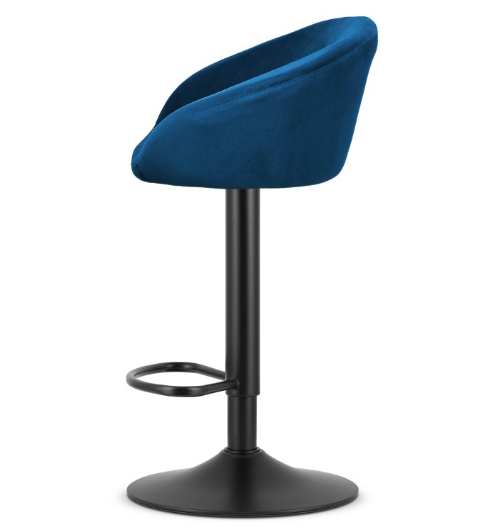 Hoker East Prime - aksamit granatowy / baza czarna