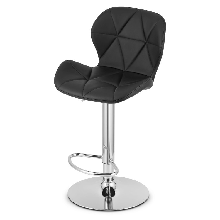 Hoker Moderna - ekoskóra czarny / baza chrom