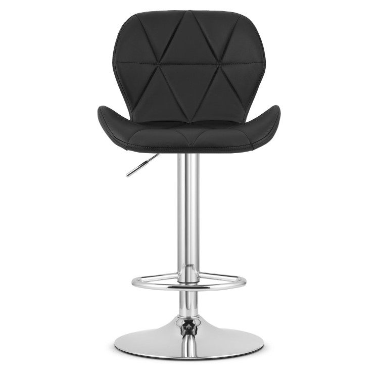 Hoker Moderna - ekoskóra czarny / baza chrom