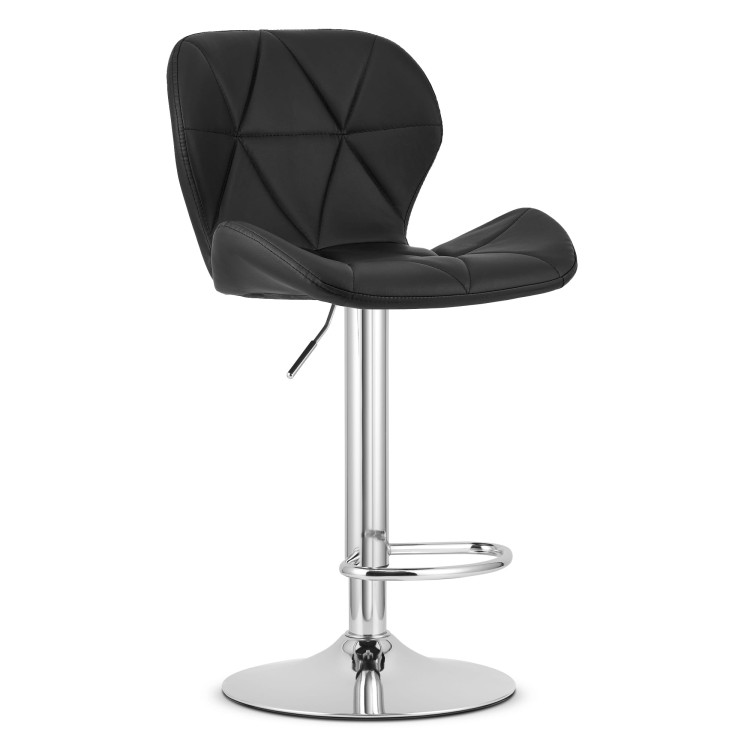 Hoker Moderna - ekoskóra czarny / baza chrom