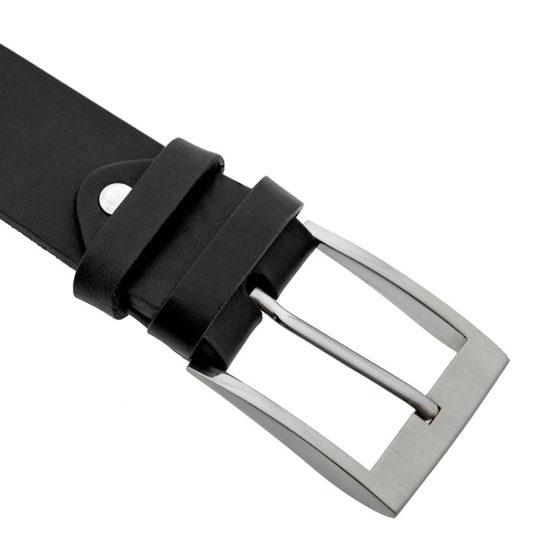 Szeroki klasyczny pasek skórzany 124cm