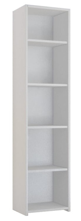 Regał Pionowy SLIM 30 cm Biały Mat
