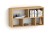Połka wisząca 4P Hikora naturalna 80x50x20 cm