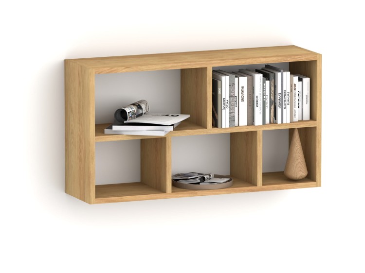 Połka wisząca 4P Hikora naturalna 80x50x20 cm