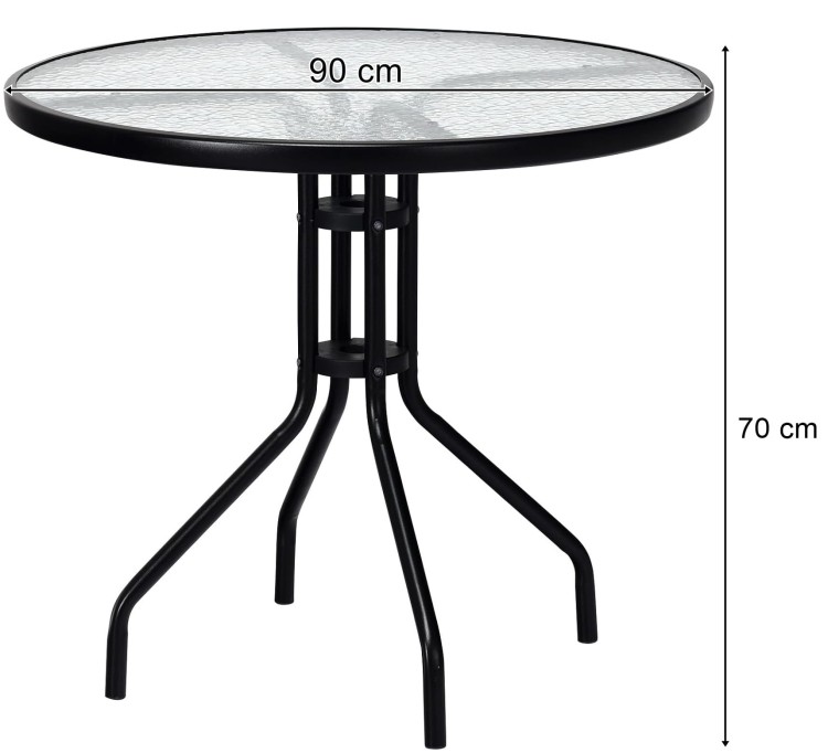Stół ISLAND Okrągły 90cm