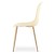 Krzesło Livo kremowe / nogi naturalne x 1
