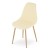 Krzesło Livo kremowe / nogi naturalne x 1