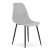 Krzesło Livio szare / nogi czarne x 1