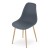 Krzesło Livio dark slate / nogi naturalne x 1