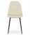 Krzesło COMO - beż aksamit x 1