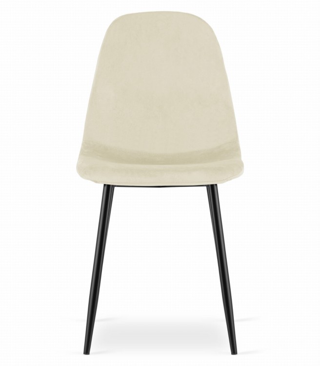 Krzesło COMO - beż aksamit x 1