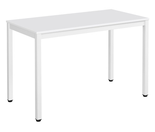 Stół TESSA 120cm x 60cm - biały / białe nogi