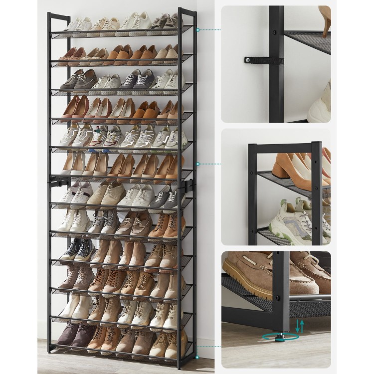 Regał na Buty LOFT 4-poziomowy