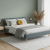 Łóżko tapicerowane Comfort Line Pro 120/200 Szare