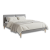 Łóżko tapicerowane 160x200 Comfort Line Szare