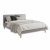 Łóżko tapicerowane 140x200 Comfort Line Szare