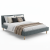 Łóżko tapicerowane 160x200 Comfort Line Pro Szare