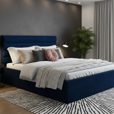 nowoczesna-sypialnia-granatowe-lozko-orion-140x200