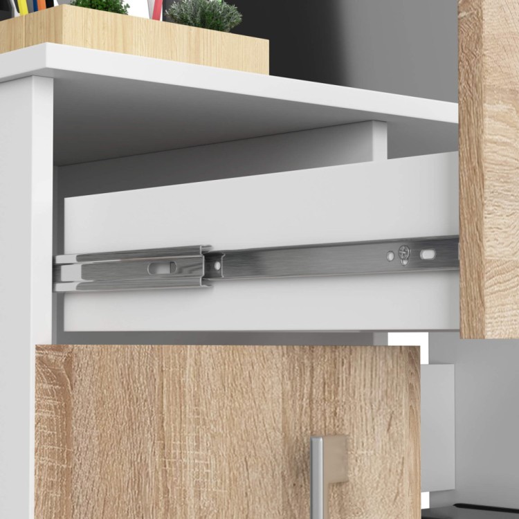 Biurko Modern Desk Dual White