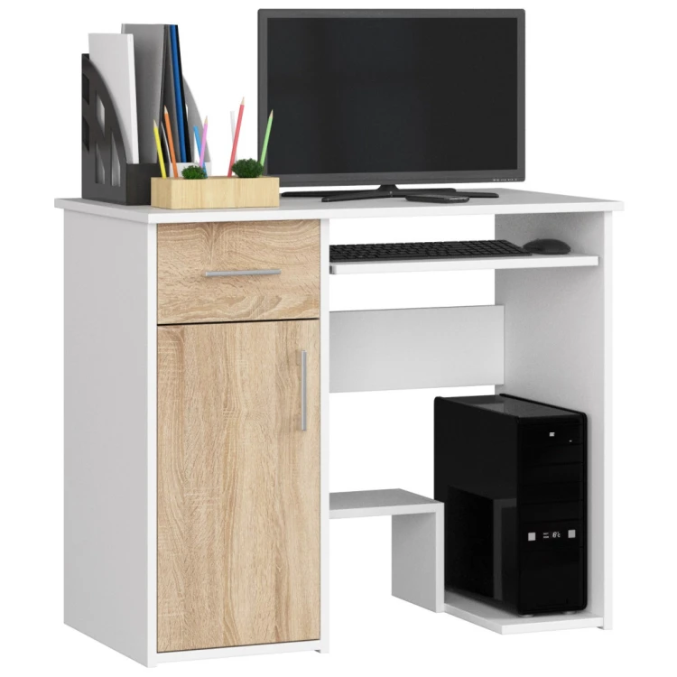 Biurko Modern Desk Dual White