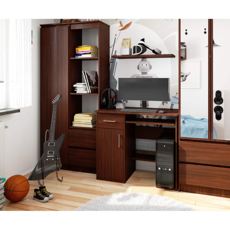 Biurko Modern Desk Dual WENGE