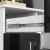 Biurko Modern Desk Dual BIAŁE / CZARNY POŁYSK