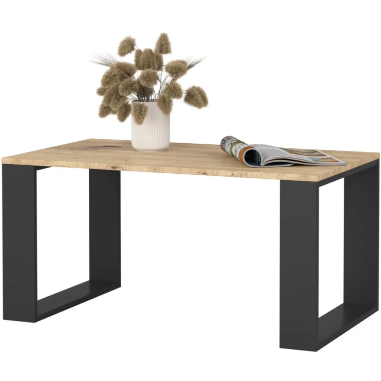 Stolik kawowy Nox Duo Contrast Dąb Artisan / czarny