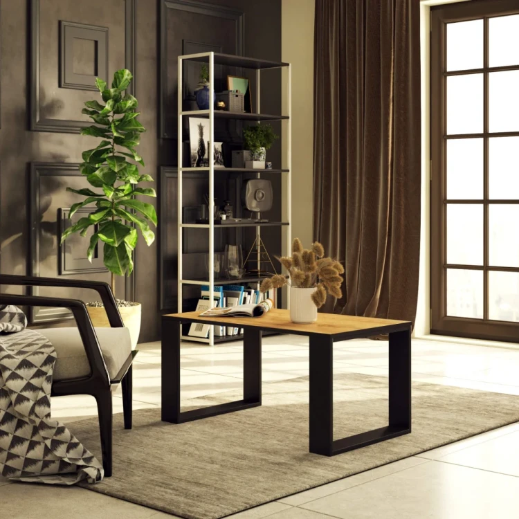 Stolik kawowy Nox Duo Contrast Dąb Craft