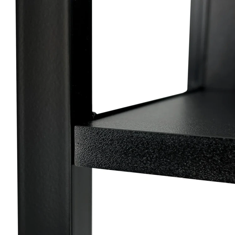 Regał industrialny Czarny 190 x 40 Czarny