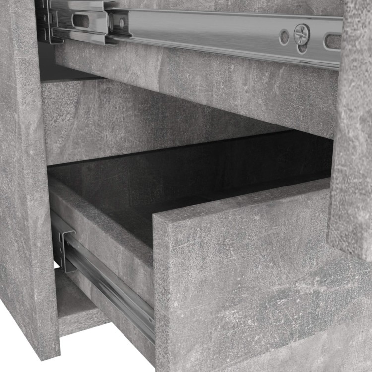 Komoda Forge 100 cm Beton