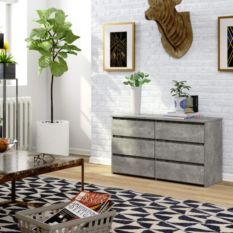 Komoda Forge 100 cm Beton