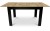 Stół Rozkładany NP 120-160x80 Artisan nogi czarne